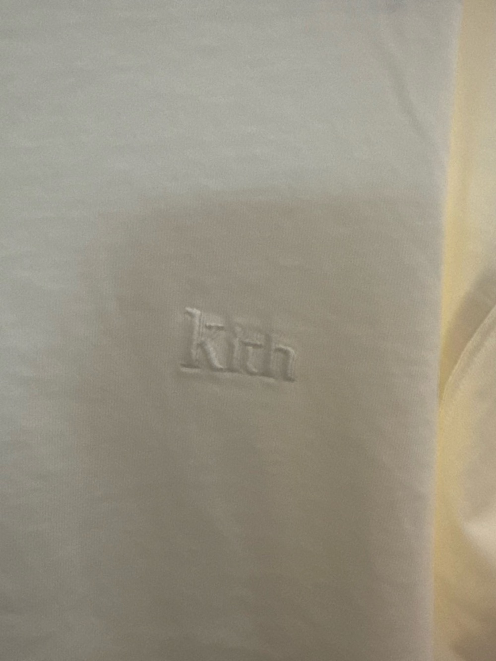 Kith Short-Sleeve Embroidered Logo Tee - White